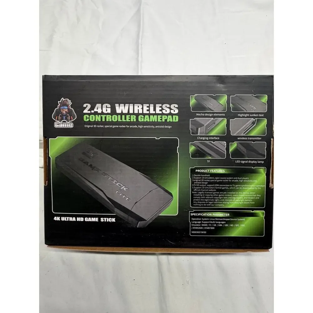 2.4G Wireless Controller Adapter – Universal Gaming Receiver – New in Box